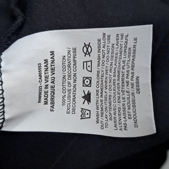 Nike T-SHIRT Black Dress  Sz XLARGE PTP24 L34 - Picture 9 of 9